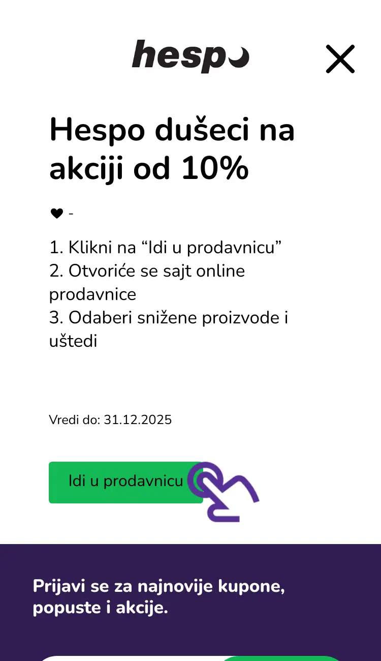 poseti prodavnicu sa popustom